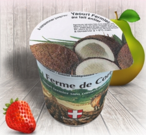 Livraison Yaourt noix de coco 180g